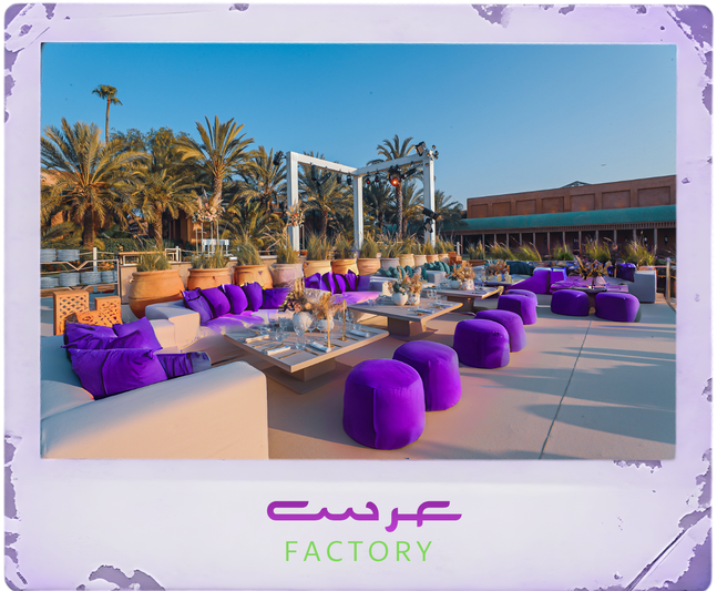 Décoration Mariage Bohème Chic à Marrakech